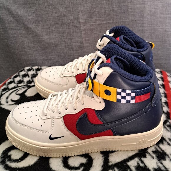 Nike Air Force Other - % Nike Air Force 1 AV7958-100 High Nautical Size 5.5Y Nautical Redux A55